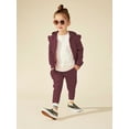 thumbnail image 5 of Little Star 100% Organic Cotton 2-Piece Toddler Girl Hoodie and Pant Set, 5 of 12