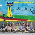 thumbnail image 5 of Pete the Cat Taspestry Poster Banner Backdrop Background Wall Decor Party Supplies, 5 of 6
