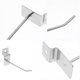 thumbnail image 4 of 20 ganchos para paneles de listones, ideales para exhibiciones en tiendas minoristas, ideales para tu habitación, garaje o tienda minorista., 4 of 8