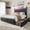 Black, variant on Towallmark Queen Size Bed Frame with 50.8" Tall Headboard, Platform Velvet Upholstered Bed Frame with 4 Storage Drawers, USB Charging Station, Led Lights, No Box Spring Needed, Easy Assembly,Black