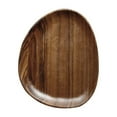 thumbnail image 7 of Travelwant Walnut Wood Dinner Plates, Wood Plates, Wooden Trays Dinnerware, Easy Cleaning & Lightweight for Dishes Snack, Dessert, Unbreakable Classic Charger Plates, 7 of 7