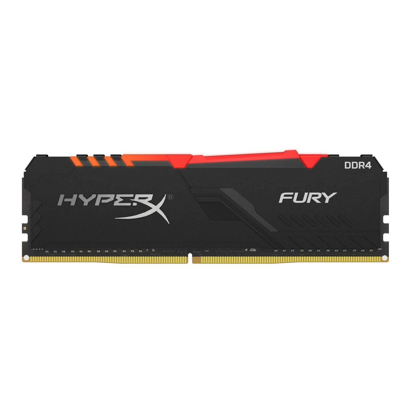 8GB Kingston HyperX Fury RGB DDR4 3200MHz PC4-25600 CL16 1.35V Memory ...