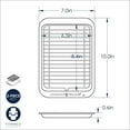 thumbnail image 3 of Nordic Ware Naturals® Compact Ovenware 2 Piece Broiler Set, 3 of 3