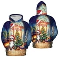 thumbnail image 3 of Merry Christmas Australian Shepherd Santa Hat Xmas Tree Winter Holiday All Over Print 3D Hoodie Unisex Merch Hoodies Aussie Dog Lover Gifts - 01013, 3 of 6