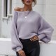 thumbnail image 1 of Puntoco Suéter Moda Mujer Suéter Abrigo Top Cuello Redondo Suelto Manga Larga Empalme Abrigo Liquidación De Navidad Puntoco Puntoco-4334, 1 of 8