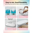 thumbnail image 4 of Polvo para vaciado CASTDIY Super White de 1 kg para moldes de silicona, 4 of 7