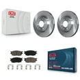 thumbnail image 1 of CMX Front Disc Brake Rotors and Ceramic Pads Kit for Car Hyundai Accent Kia Rio Rio5 K8C-100257, 1 of 11