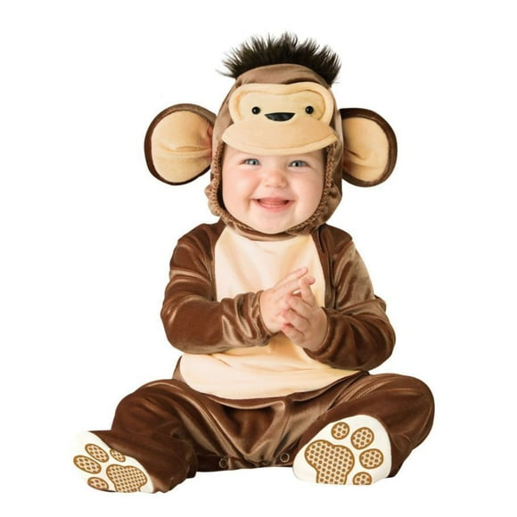 Singe Espiègle Bébé Halloween Costume Combinaison Chimpanzé Animal