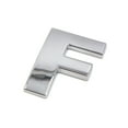 thumbnail image 2 of Unique Bargains Silver Tone Metal F Letter Shaped Alphabet Sticker Emblem Badge Decals for Car, 2 of 2
