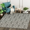 thumbnail image 2 of Abani Eden 3'W x 5'D EDN100B Modern Ivory Area Rug, 2 of 5
