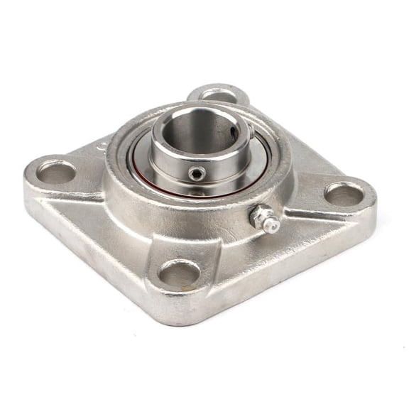 AJANTA INDUSTRIAL SUCSF206-20 Stainless Steel 4 Bolt Flange Bearing 1-1/4" Bore