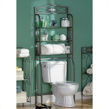 Southern Enterprises Reflections Spacesaver in Pewter