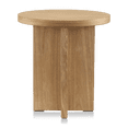 thumbnail image 4 of Bouclair Table d'Appoint Ronde en Bois Naturel, 4 of 10