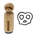 thumbnail image 1 of German Pretzel Outline Rubber Stamp for Scrapbooking Crafting Stamping - Large 1-1/4 Inch, 1 of 1
