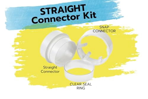 STV-S Dryer Duct Connector - DIY Easy Dryer Vent Hookup Kit - by Ziggurat Products