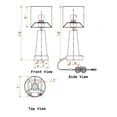 thumbnail image 4 of Meomi Lighting 18 Inch Desk Lamp, ETL Listed Indoor Use Modern Lighting Solution Table Lamp for Home, Office, 4 of 4