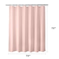 thumbnail image 5 of Bathway Waterproof Shower Curtain Liner Fabric, Blush Pink Shower Curtain Liner with Magnets, Cloth Shower Liner Soft, Lightweight, Machine Washable, 70 x 72 Inches, 5 of 8