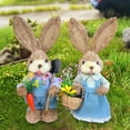 thumbnail image 1 of Estatuilla de Paja perfecl Conejo de Pascua, 1 of 8