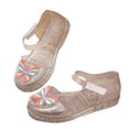 thumbnail image 6 of SGMVNU Little Girls Jelly Sandals Closed Toe Soft Rubber Sole Water Beach Shoes Summer Mary Jane Kids Princess Dress Flat, Size 2.5-3 Years, White, 6 of 6