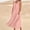 Pink, variant on Yotami Casual Dresses for Women Summer Sleeveless Round Neck Vacation Maxi Linen Dress with Pocket Solid Color Swing Boho Dresses Pink XL