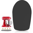 thumbnail image 1 of REJODA-Mixer Slider Compatible with 4.5-5 QT Kitchen Aid Stand Mixers, Kitchen Countertop Storage Mover Sliding Caddy Mixer Slider Mat for Kitchen Aid Stand Mixer Accessories Attachment (Iron - Black, 1 of 4