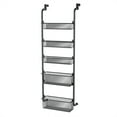 thumbnail image 5 of Black 6-Tier Over the Door Pantry Organizer, Heavy-Duty Metal Pantry Door Organization ,Door Spice Rack Hanging Storage Kitchen Spice Rack Can Organizer, 5 of 6