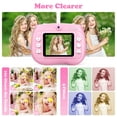 thumbnail image 3 of TOPVISION Kids Print Camera, 1080P HD Kids Cameras with 32GB Storage Card & 4 Paper Rolls, Gift for Boys & Girls Ages 4-12 - Pink, 3 of 6