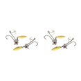 thumbnail image 1 of Wosthever Señuelo para lago y río al aire libre, anzuelo de acero de alto carbono, Wobblers de lentejuelas de cobre, aparejos de pesca, accesorios de 6cm Type2 NO2 Wosthever CBP251323, 1 of 1