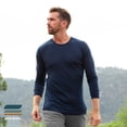 thumbnail image 4 of MERIWOOL Mens Base Layer - 100% Merino Wool Midweight Long Sleeve Thermal Shirt, 4 of 9