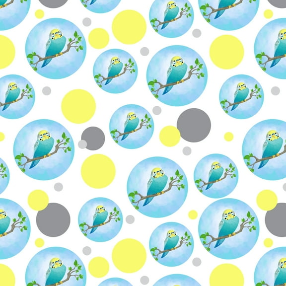 Pretty Parakeet Budgie Premium Gift Wrap Wrapping Paper Roll