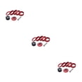 thumbnail image 3 of Toystoory CANSUCC 8 unids/set bicicletas auriculares espaciador Universal anodizado antioxidante reemplazo exterior ciclismo arandela roja Type1 NO1, 3 of 5