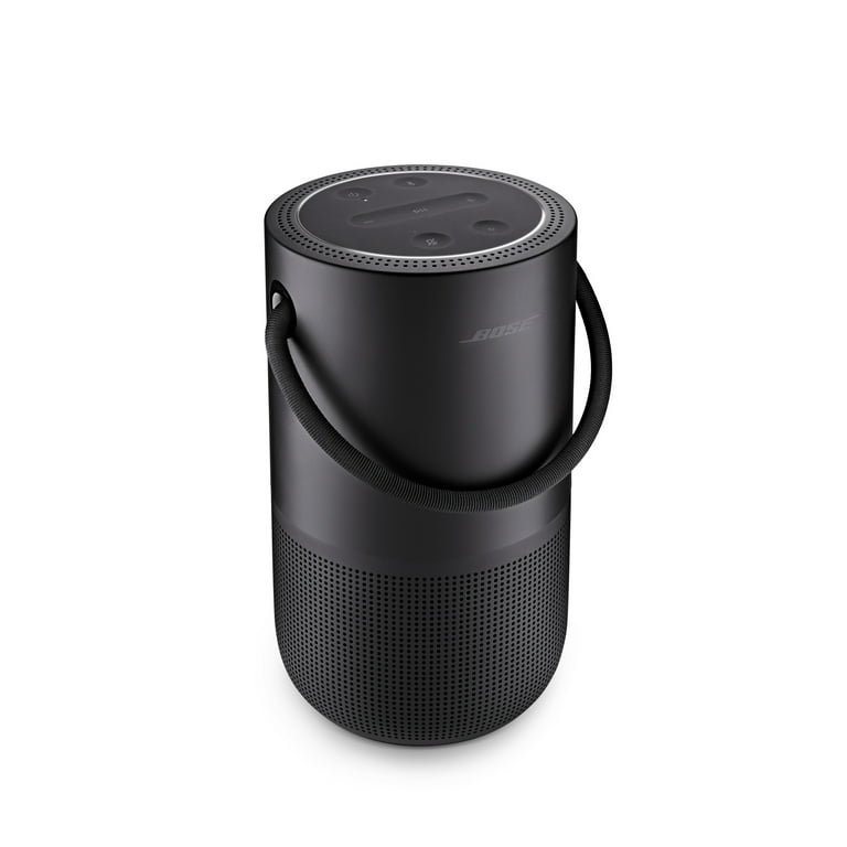 Bose Portable Smart Speaker with built-in WiFi, Bluetooth, Google Assistant  and Alexa Voice Control Triple Black 829393-1100 - Best Buy
