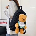 thumbnail image 2 of Mochila Escolar para Mujer Lona Con Oso Regalos Y Niñas, 2 of 7