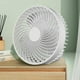 thumbnail image 4 of Portable 3-Speed Charging Hanging Fan Night Light Desk Fan Camping Fan with LED Lamp Adjustable 6.5inch for Outdoor Yellow, 4 of 4