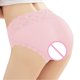 thumbnail image 3 of Gibobby Verano calzoncillos adelgazantes Cintura media para mujer, malla ultrafina, Sexy, bordado en caliente, bordado en la espalda, pantalones triangulares vacíos, tocado(Rosa， M), 3 of 4