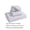 Gray, variant on Velvet Coral Fleece Bath Towel Set - 3-Piece Absorbent Microfiber Bathroom Essentials for Travel & Gym, Soft Non-Shedding Towel Cap & Washcloth