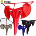 thumbnail image 2 of SUBEI Sexy Tanga Ropa Interior De Los Hombres Elefante Bulto Bolsa De Lencería Bragas Calzoncillos T-back G-string/Multicolorpangjing, 2 of 4