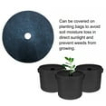 thumbnail image 4 of Tree Protection Weed Mat Non-woven Fabric Round Plant Control Trunk Barrier Ring Anti-grass Planting Weeding for Pots Lawn, 4 of 10