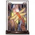 thumbnail image 2 of 56831 Meyda 9.5"W X 10.5"H Dragonfly Lighted Mini Tabletop Window, 2 of 2