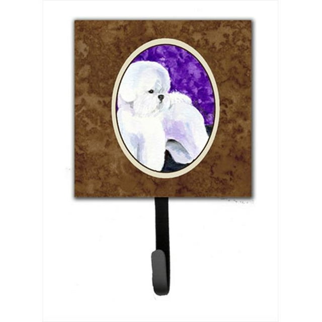 4.25 x 6 in. Bichon Frise Leash Or Key Hook