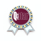 thumbnail image 1 of Qatar Country Flag nombre Insignia broche Medalla ganadora, 1 of 3