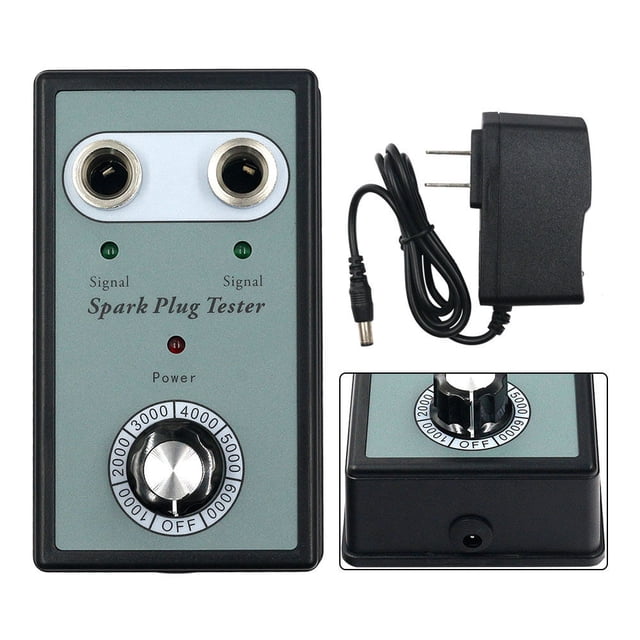 Car Spark Plug Tester Detector with Two Holes Ignition Plug Analyzer Diagnostic Tool