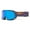 Academia; Mirror Blue, variant on 100% Snowcraft XL Goggle - White/White; Mirror White