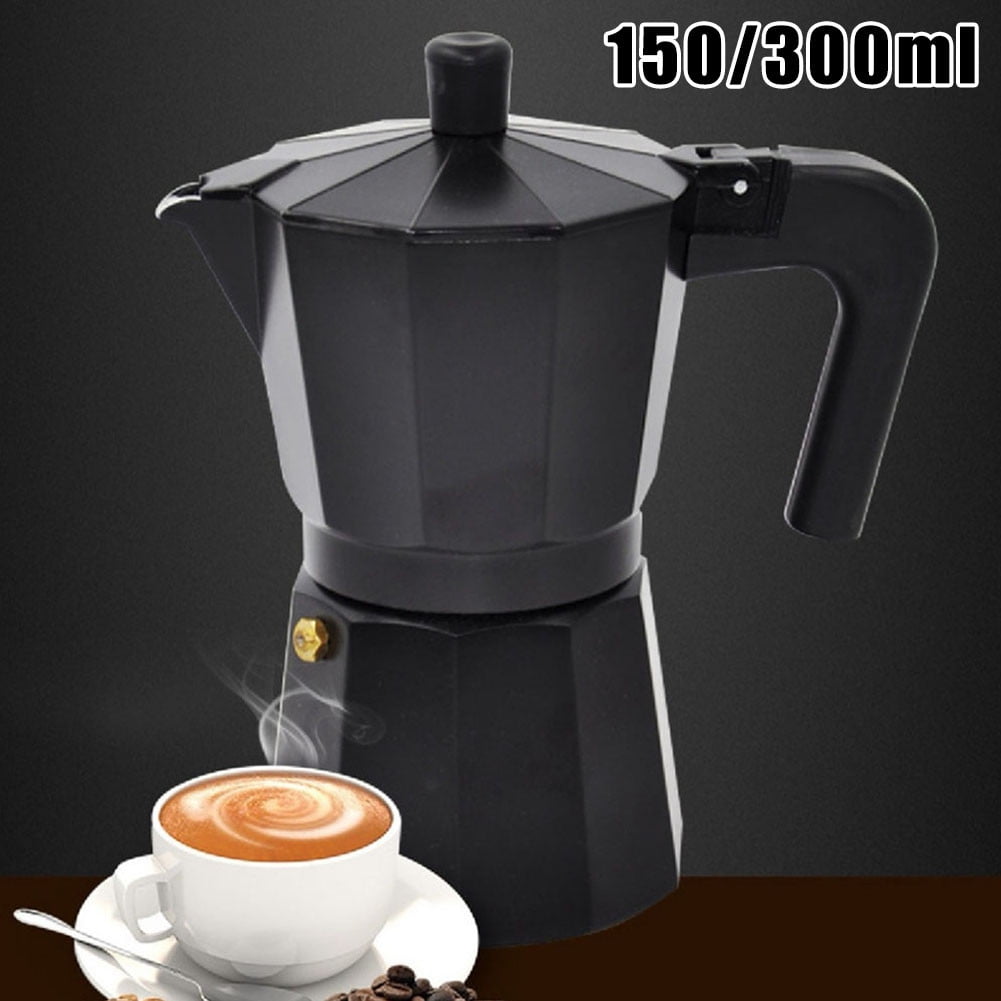 LIKEM Aluminum Italian Moka Espresso Coffee Maker Percolator Stove Top