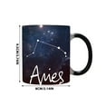 thumbnail image 2 of Cinvoph Twelve Constellations Ceramic Color-Changing Coffee Cups, Coffee Mug Gifts for Birthday Party Wedding Couple, Aries Tea Cup, 2 of 5