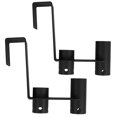 thumbnail image 1 of SOPOTUTU 2Pcs Fence Hooks Metal Black for Swimming Pool Maintenance Tool Organizer, 1 of 8