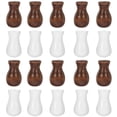 thumbnail image 2 of 24pcs Wooden Cord Pulls Decorative Tassel Charms for Blinds & Window Treatments Easy Installation for Roman Shades Ceiling Fans Brown White, 2 of 5