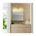 thumbnail image 4 of Natural Wood Vanity Light, Solid Wood Linear Light Bar For Bathroom Vanity, Mirror Front Lamp With Switch, Energy Saving LED Light, Easy Installation, Nordic Wooden Bath Vanity Lighting, 4 of 4