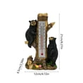 thumbnail image 3 of Outdoor Thermometer for Garden Decor with Weather-Resistant Finish and Easy-to-Read Dial for Accurate Temperature Monitoring Perfect for Lawn and Patio Use, 3 of 7