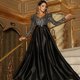 thumbnail image 3 of Vestido de fiesta de noche con escote en V grande y sexy para mujer de primavera y verano, 3 of 5